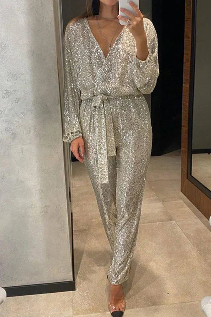 Aeris – Stylish Jumpsuit with Sequins