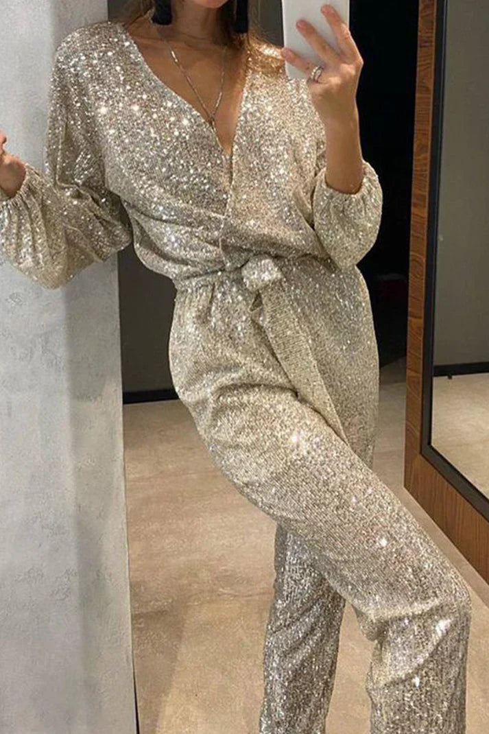 Aeris – Stylish Jumpsuit with Sequins
