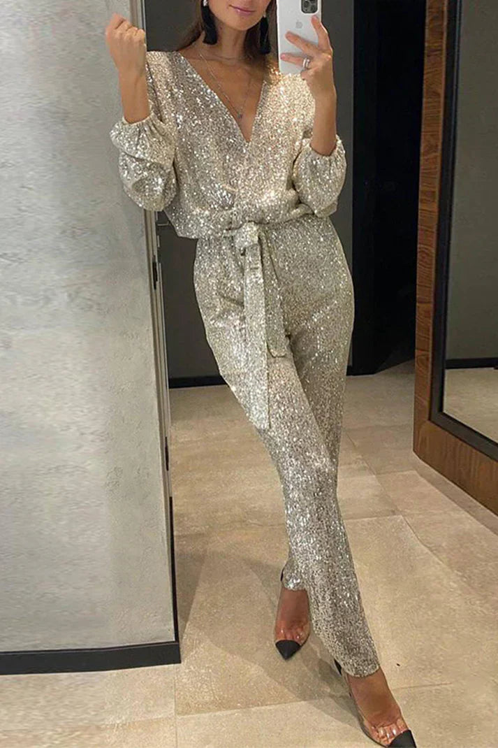 Aeris – Stylish Jumpsuit with Sequins