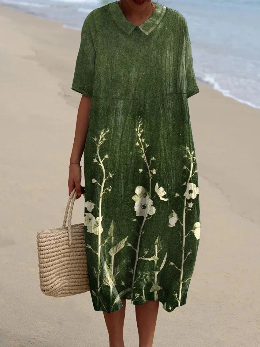 Georgia - Summer Dress with Floral Pattern