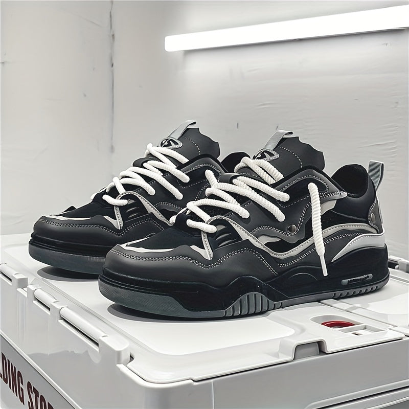 Hanz - Casual Sports Shoes with Geometric Pattern