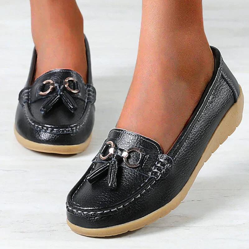 Amy - Orthopedic Leather Loafers