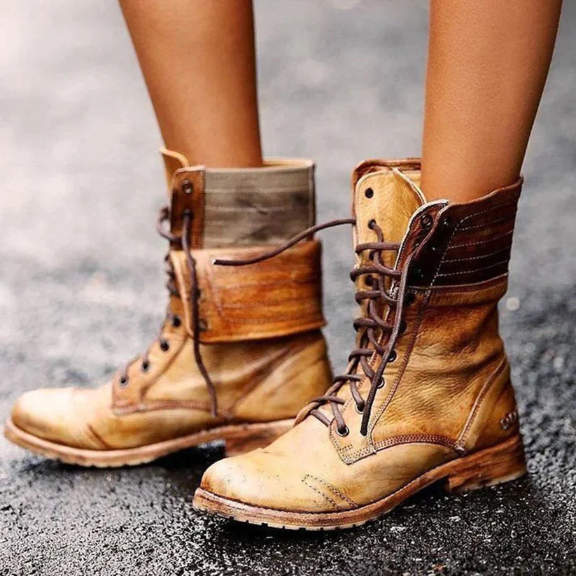 Elena - Stylish Leather Boots