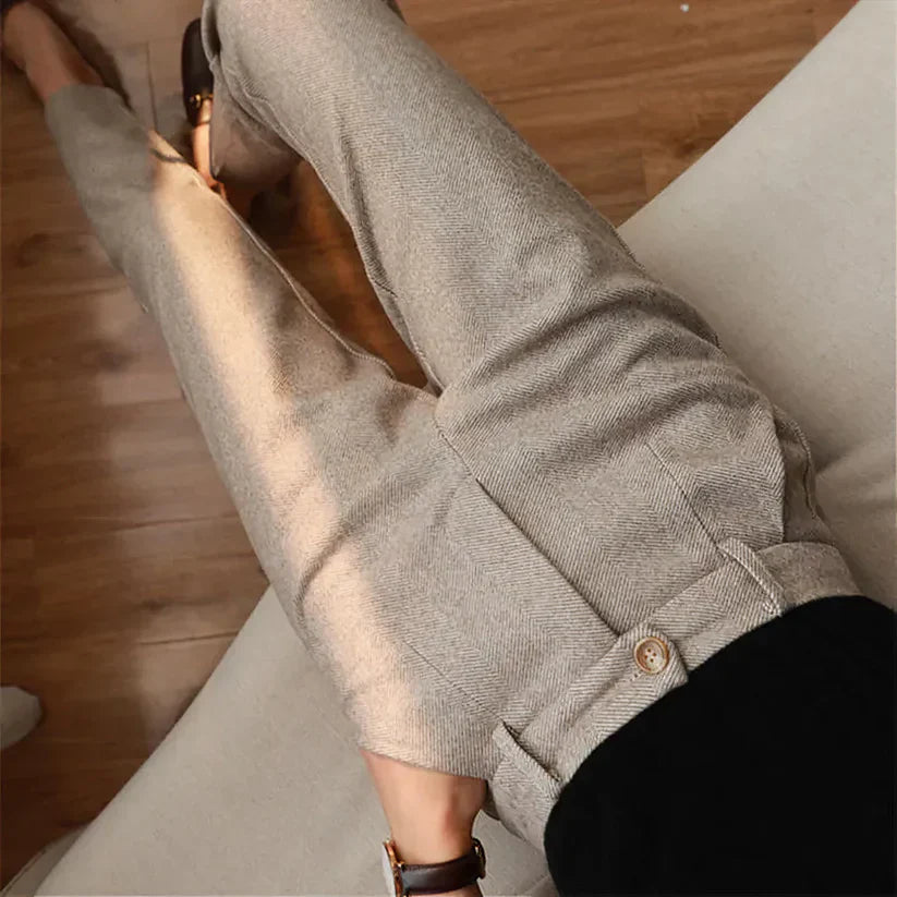 Harley - Elegant Tailored Trousers made of Pure Wool
