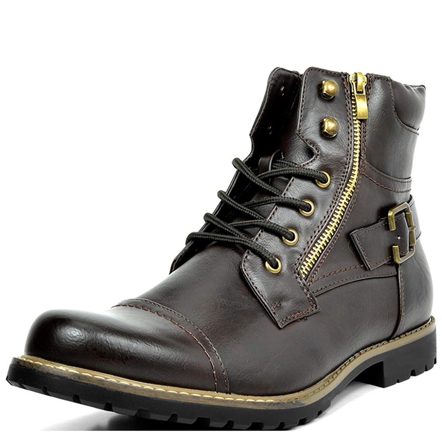 Genuine Leather Motorcycle Boots - Rhion