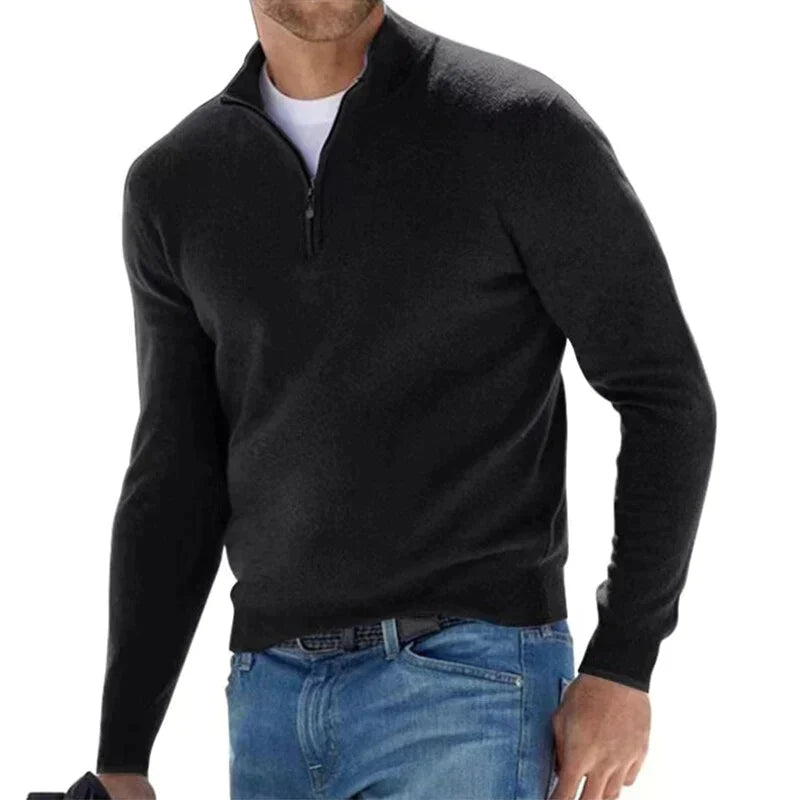 Ralf polo - Stylish Zip Sweater for Men