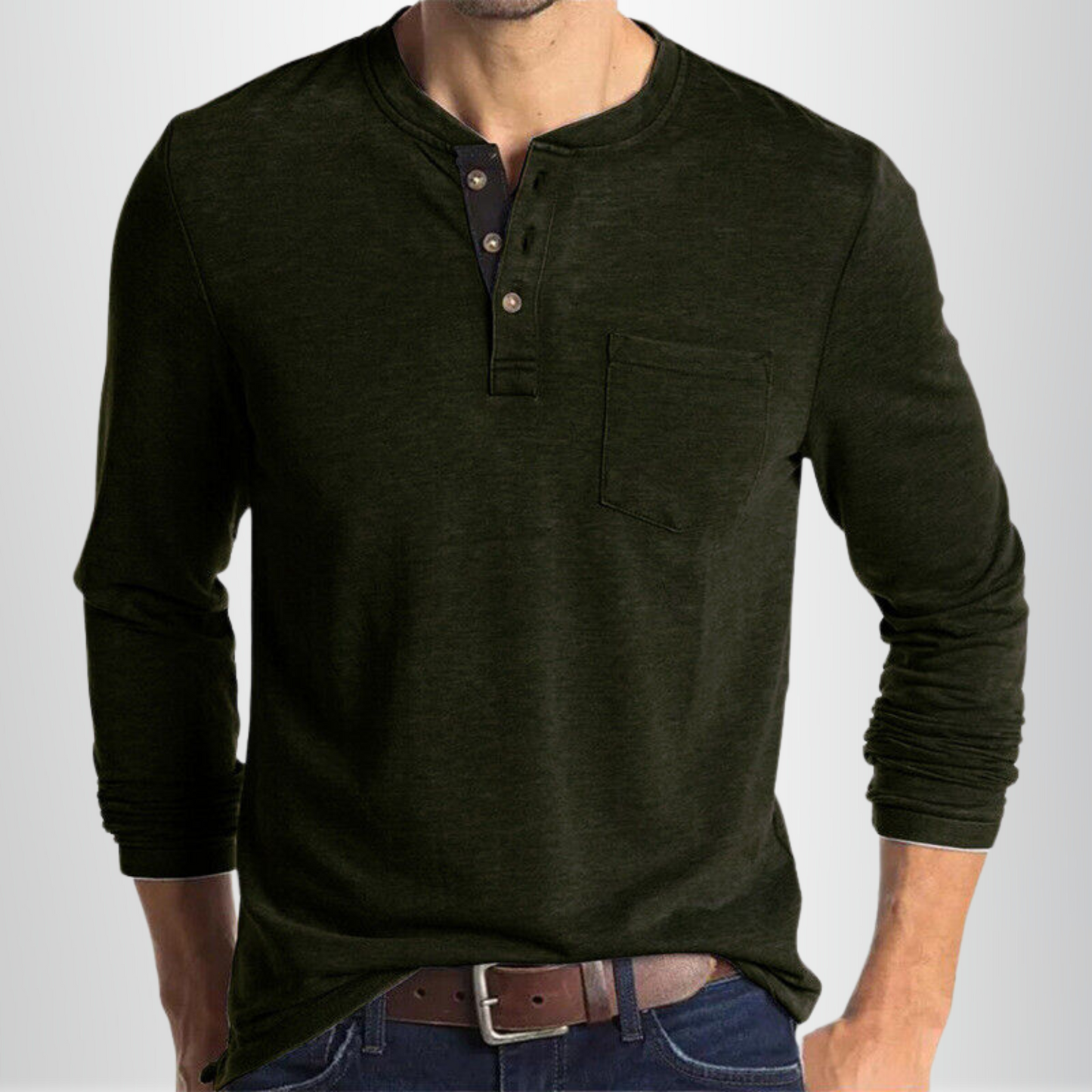 Charles - Men's Long-sleeved T-shirt