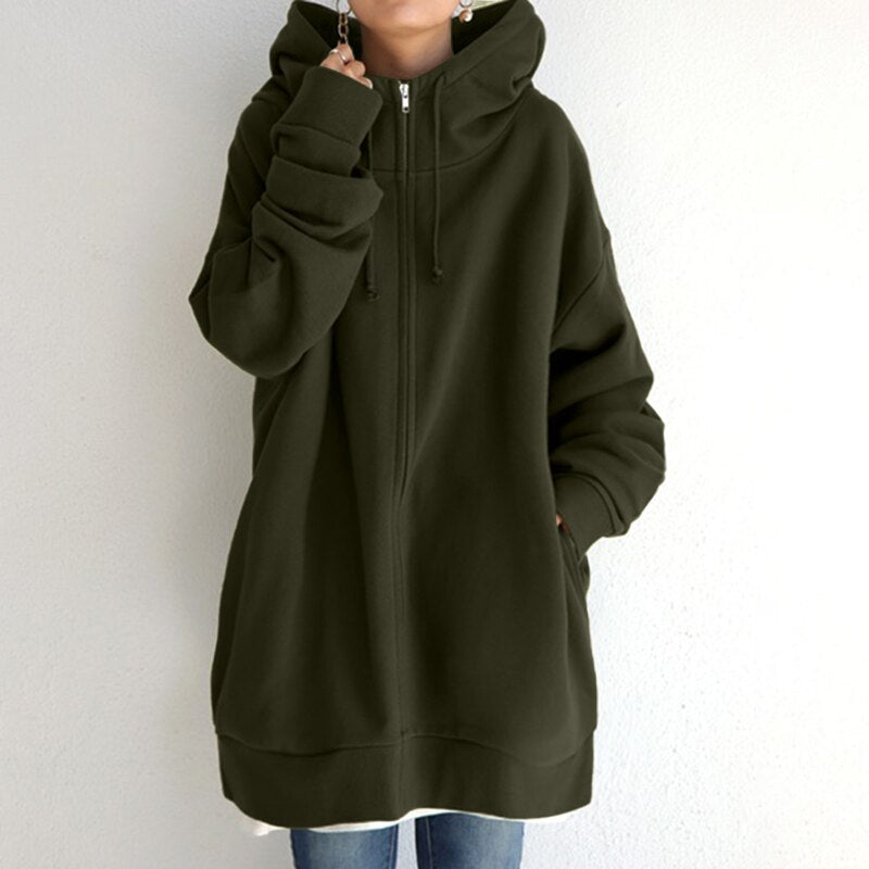 Cozy Winter Oversized Hoodie - Cassandra