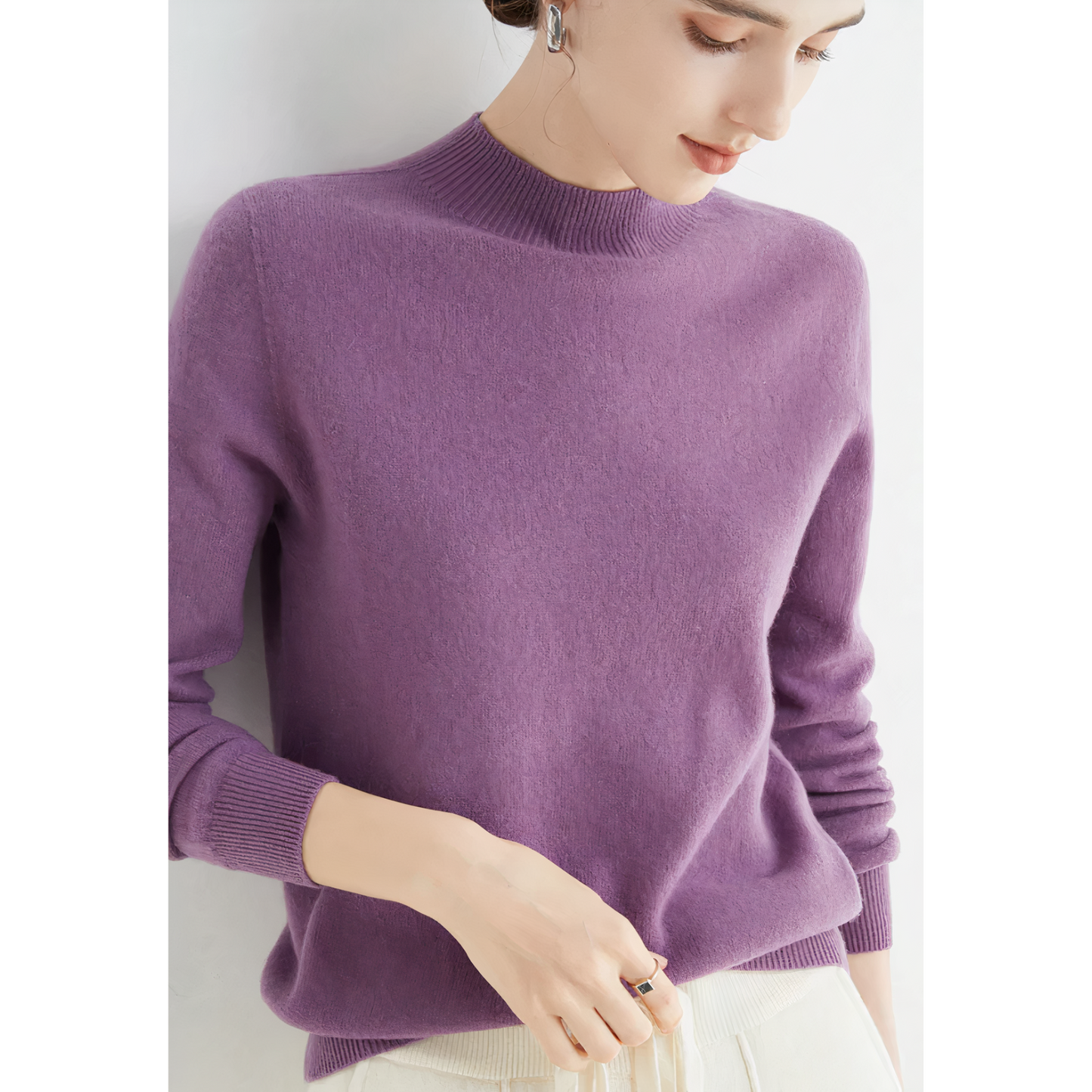 Yelena - Cashmere Knitted Sweater