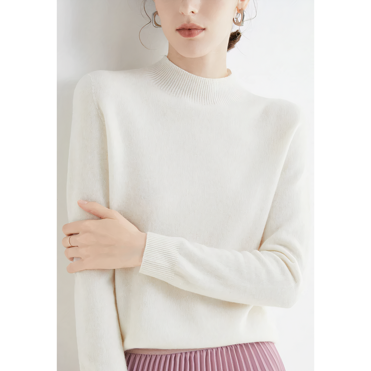 Yelena - Cashmere Knitted Sweater