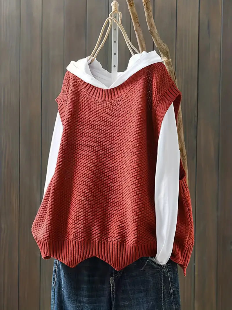 Mia – Round-Neck Sweater