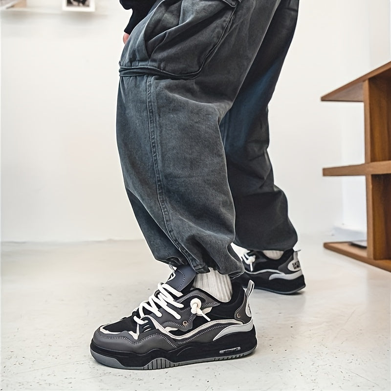 Hanz - Casual Sports Shoes with Geometric Pattern