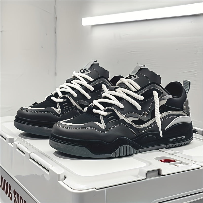 Hanz - Casual Sports Shoes with Geometric Pattern