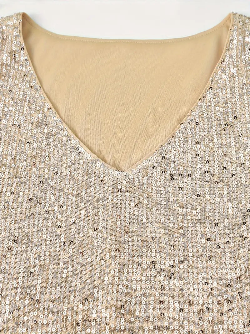 Uma – Elegant Sleeveless Top with Sequins