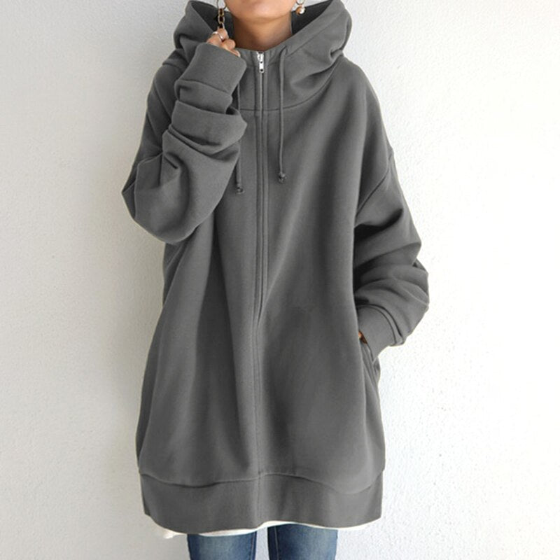 Cozy Winter Oversized Hoodie - Cassandra