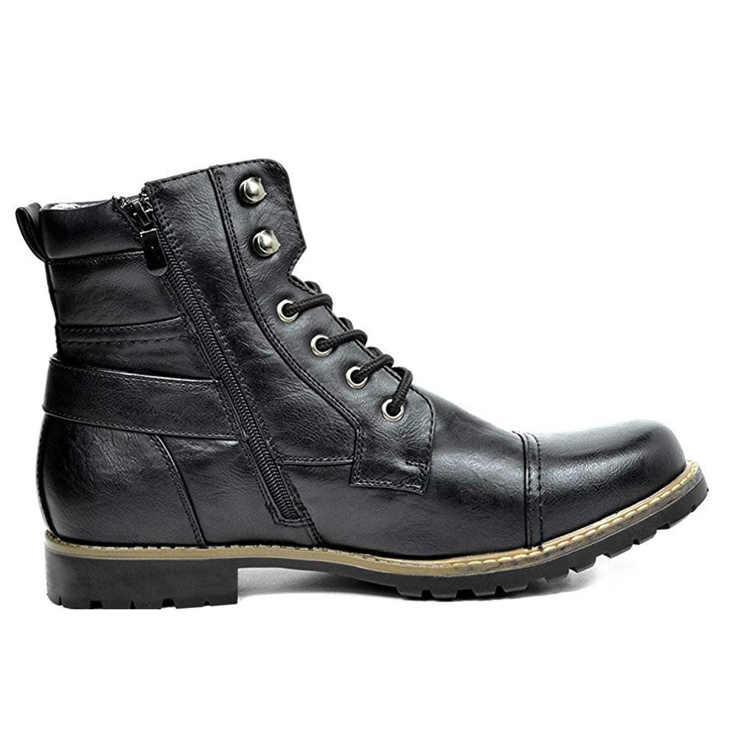 Genuine Leather Motorcycle Boots - Rhion