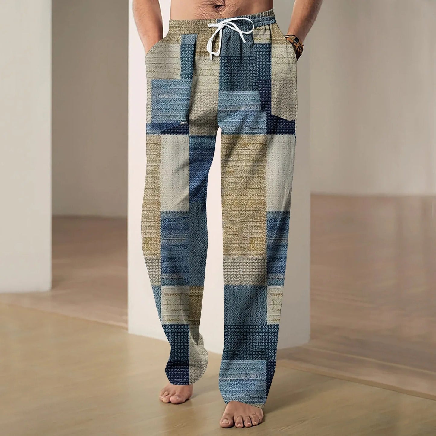 Martin - Cotton-linen Trousers for Men