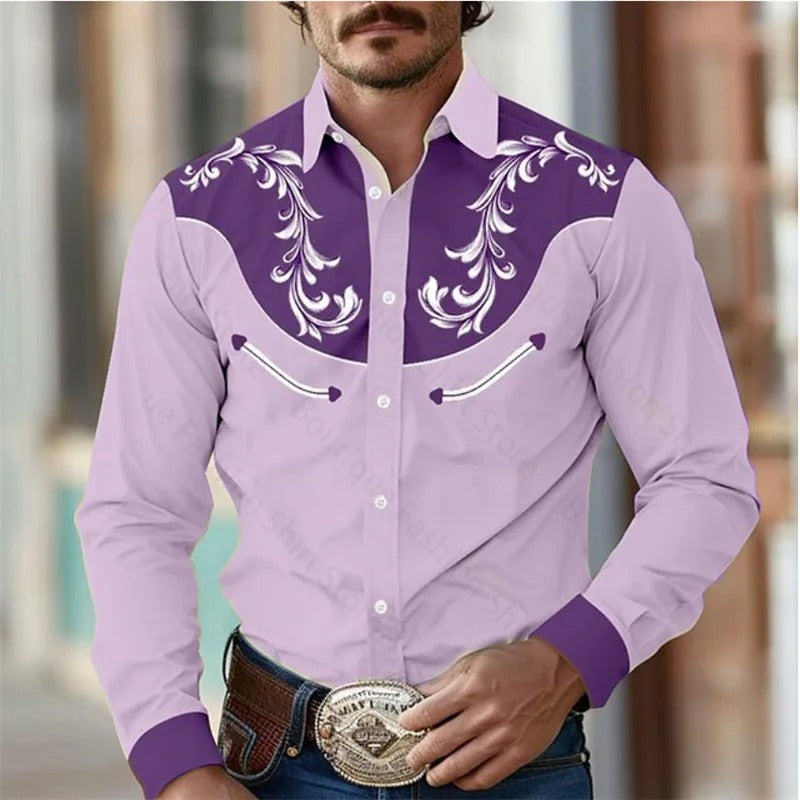 Byron - Long-sleeved Shirt for Men