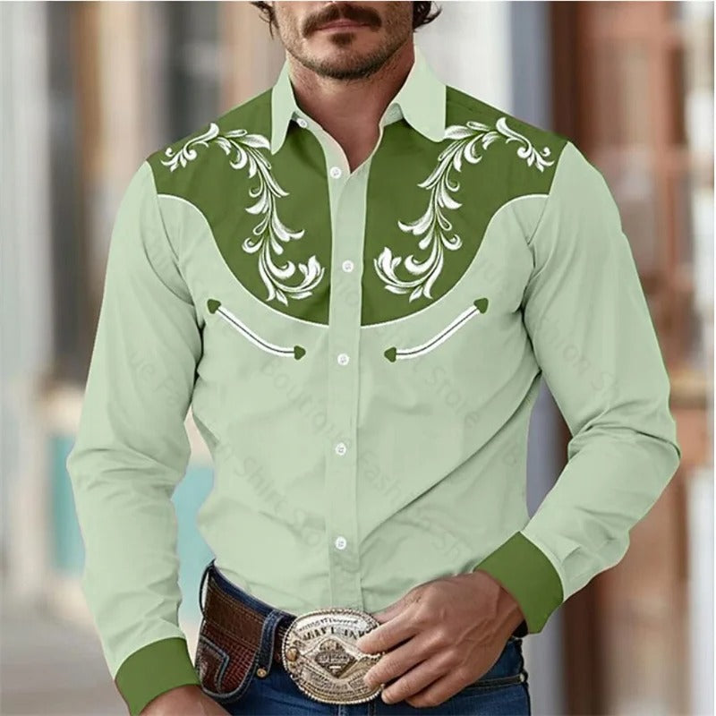 Byron - Long-sleeved Shirt for Men