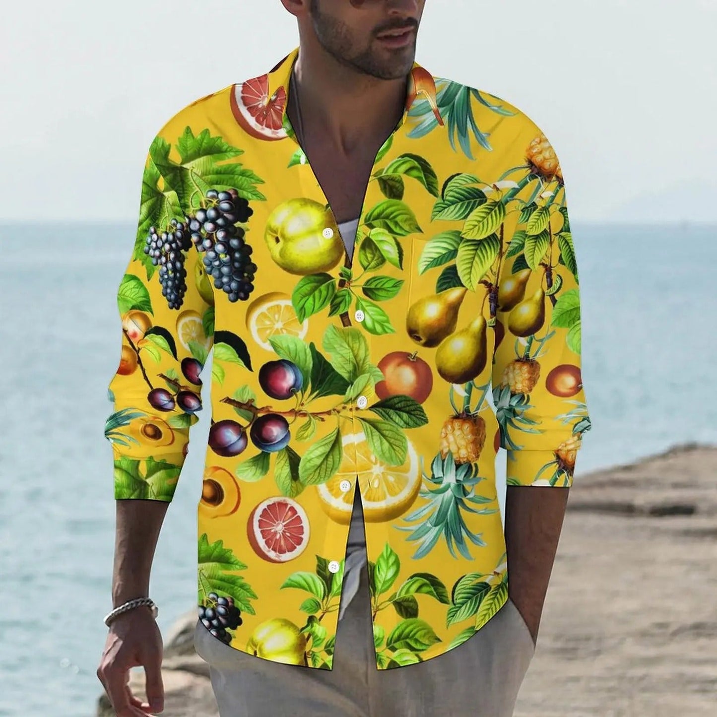 Gerald - Long-sleeved Shirt for Men