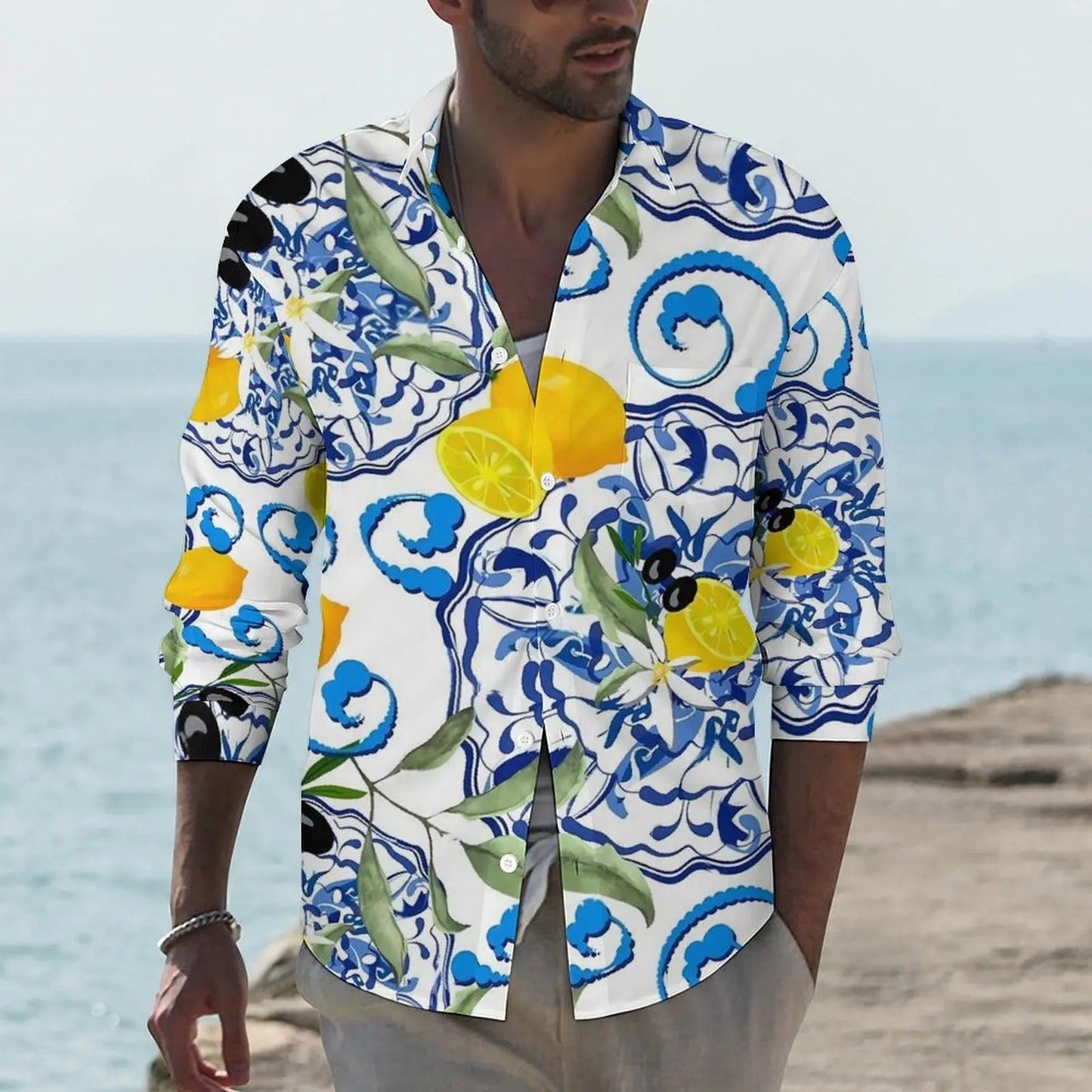 Gerald - Long-sleeved Shirt for Men