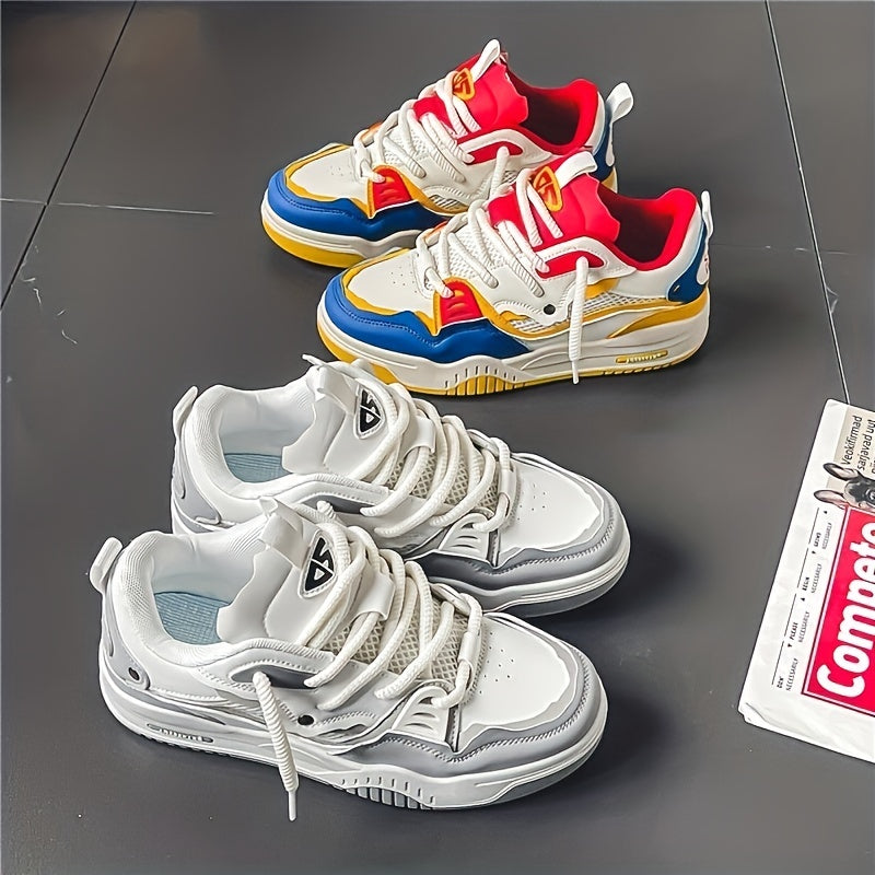Hanz - Casual Sports Shoes with Geometric Pattern