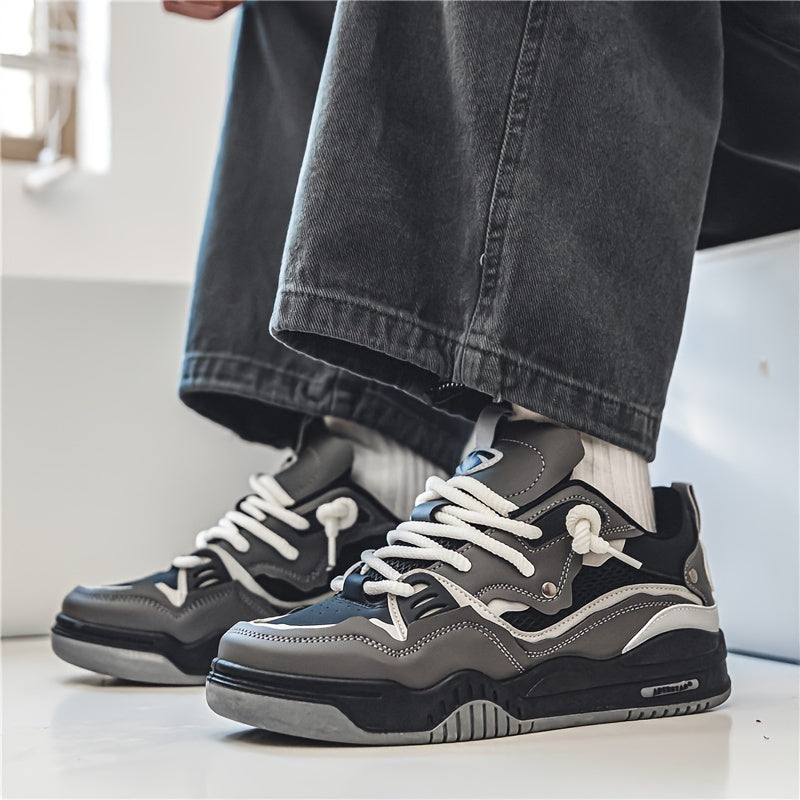 Hanz - Casual Sports Shoes with Geometric Pattern
