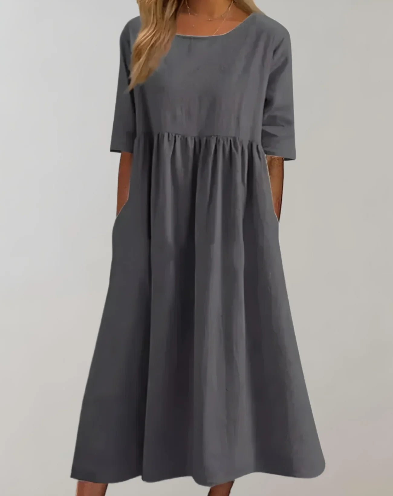 Brisa – Loose-fitting Cotton Dress