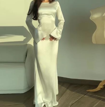 Harriet - Elegant Long-sleeved Dress