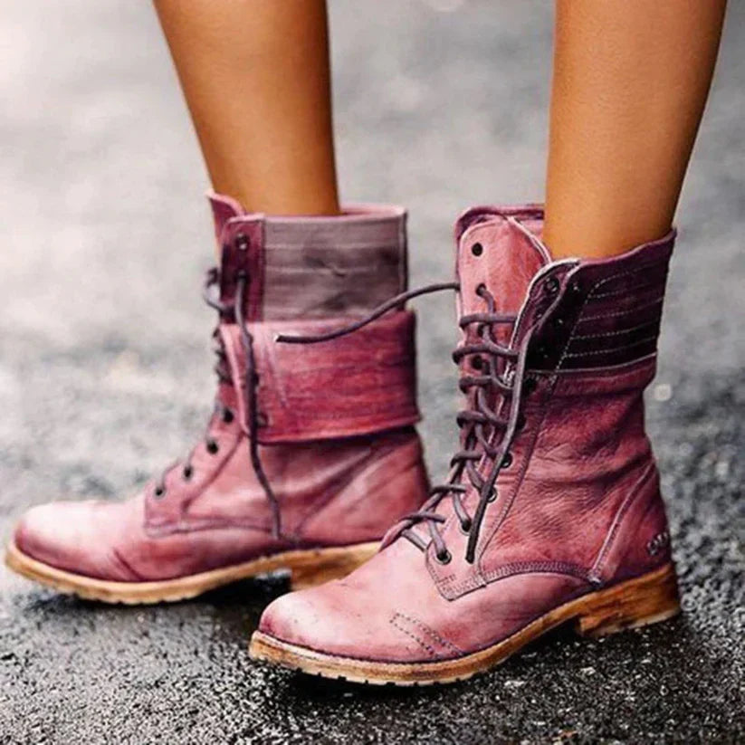 Elena - Stylish Leather Boots