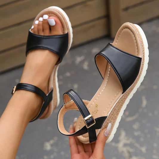 ANNIE - Orthopedic Wedge Sandals
