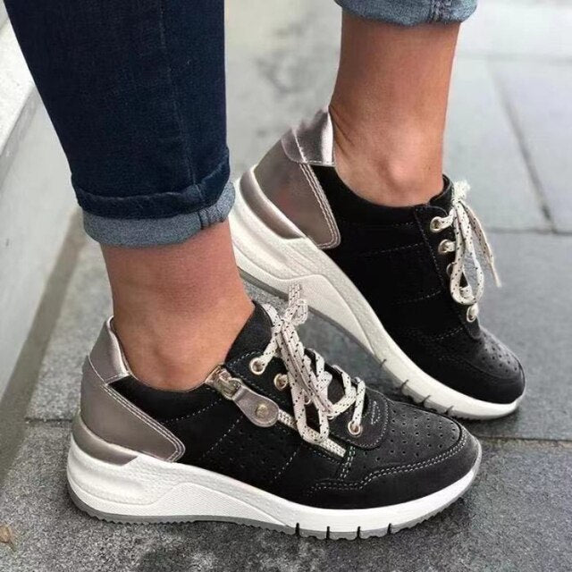 Nyah - Orthopedic Wedge Sneakers