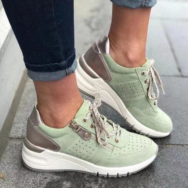 Nyah - Orthopedic Wedge Sneakers