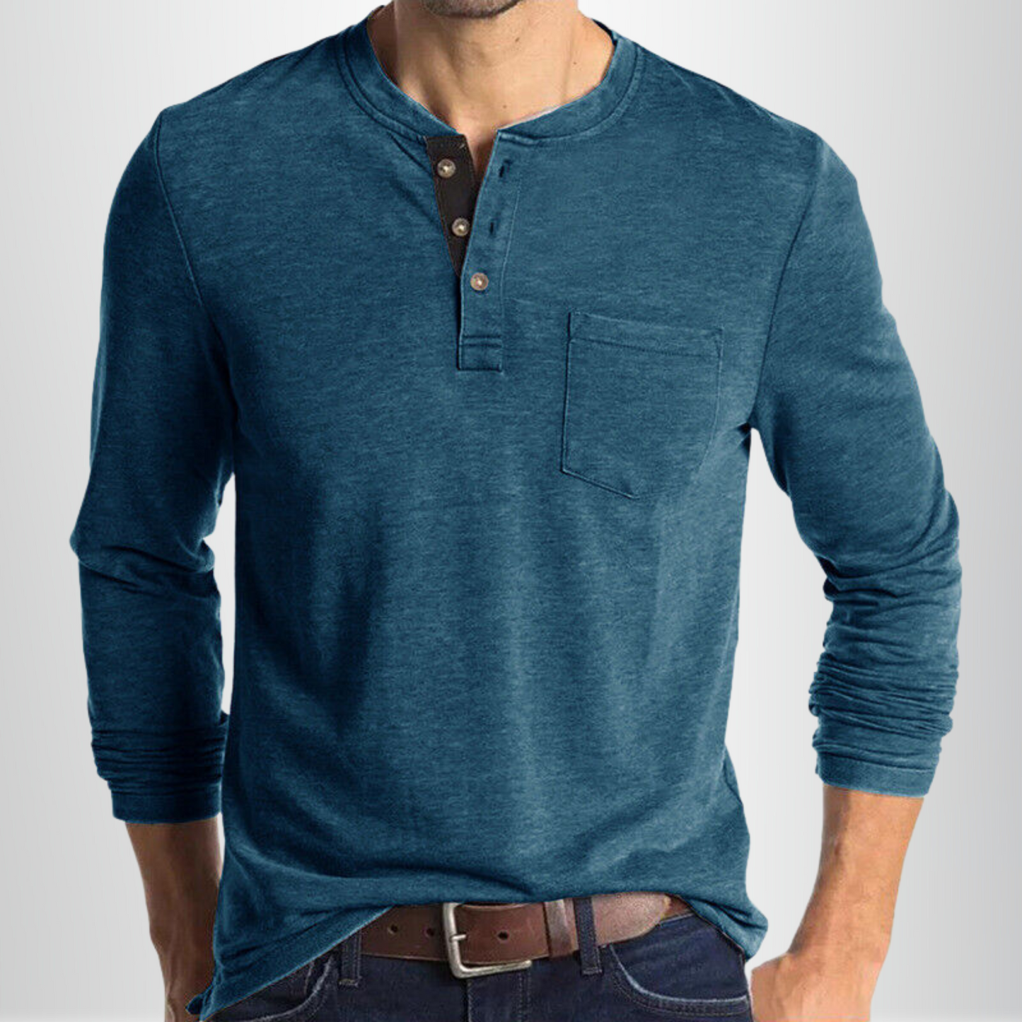 Charles - Men's Long-sleeved T-shirt