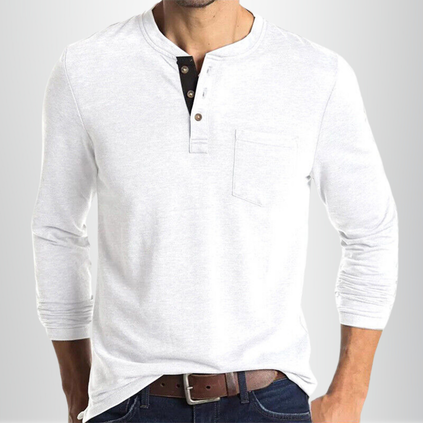 Charles - Men's Long-sleeved T-shirt