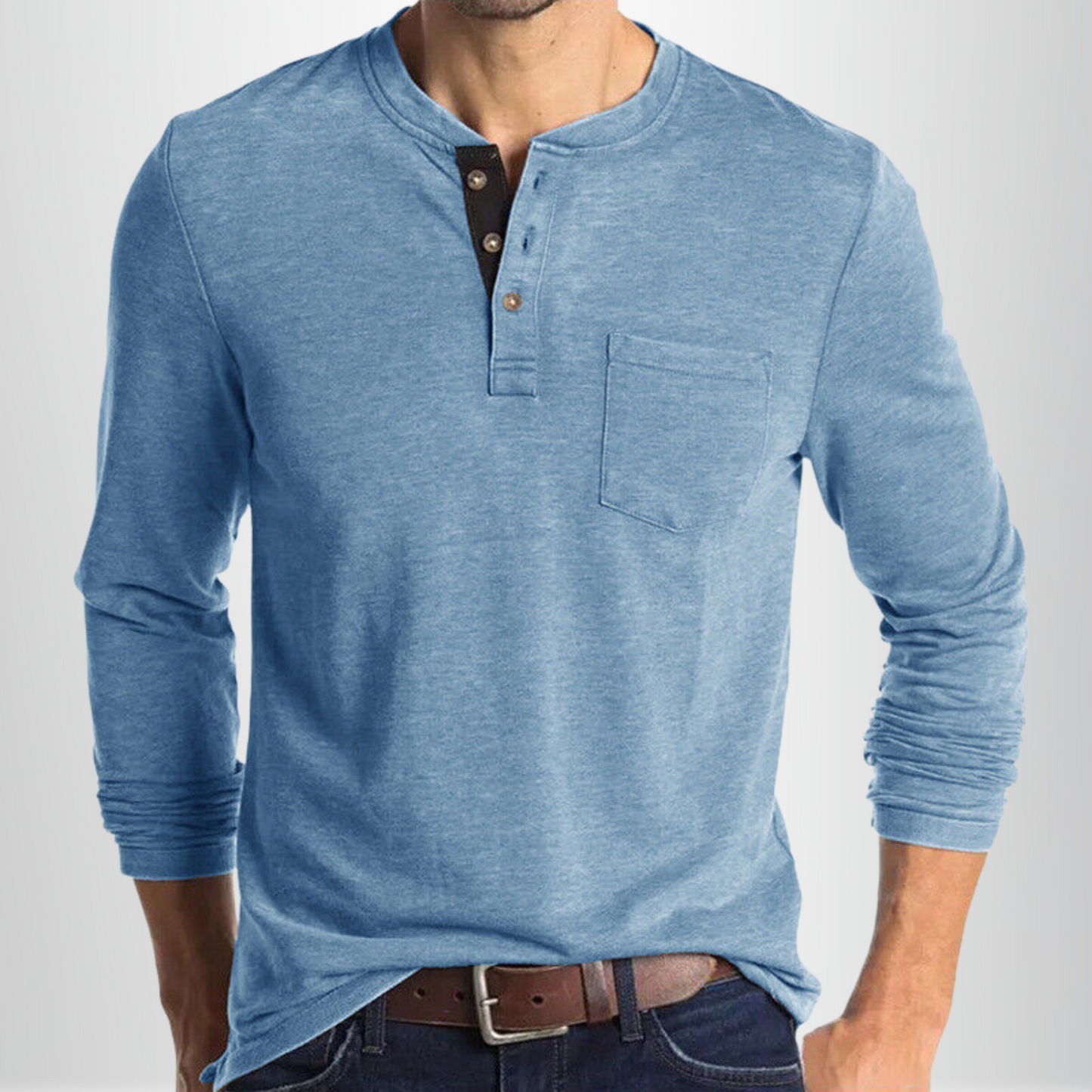 Charles - Men's Long-sleeved T-shirt