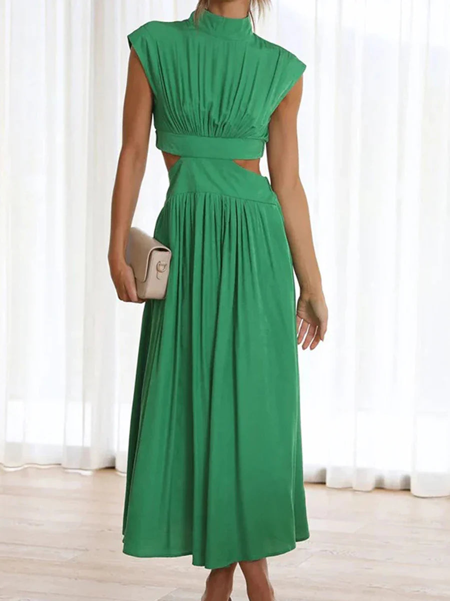 Arabella - Pleated Maxi Dress for Women