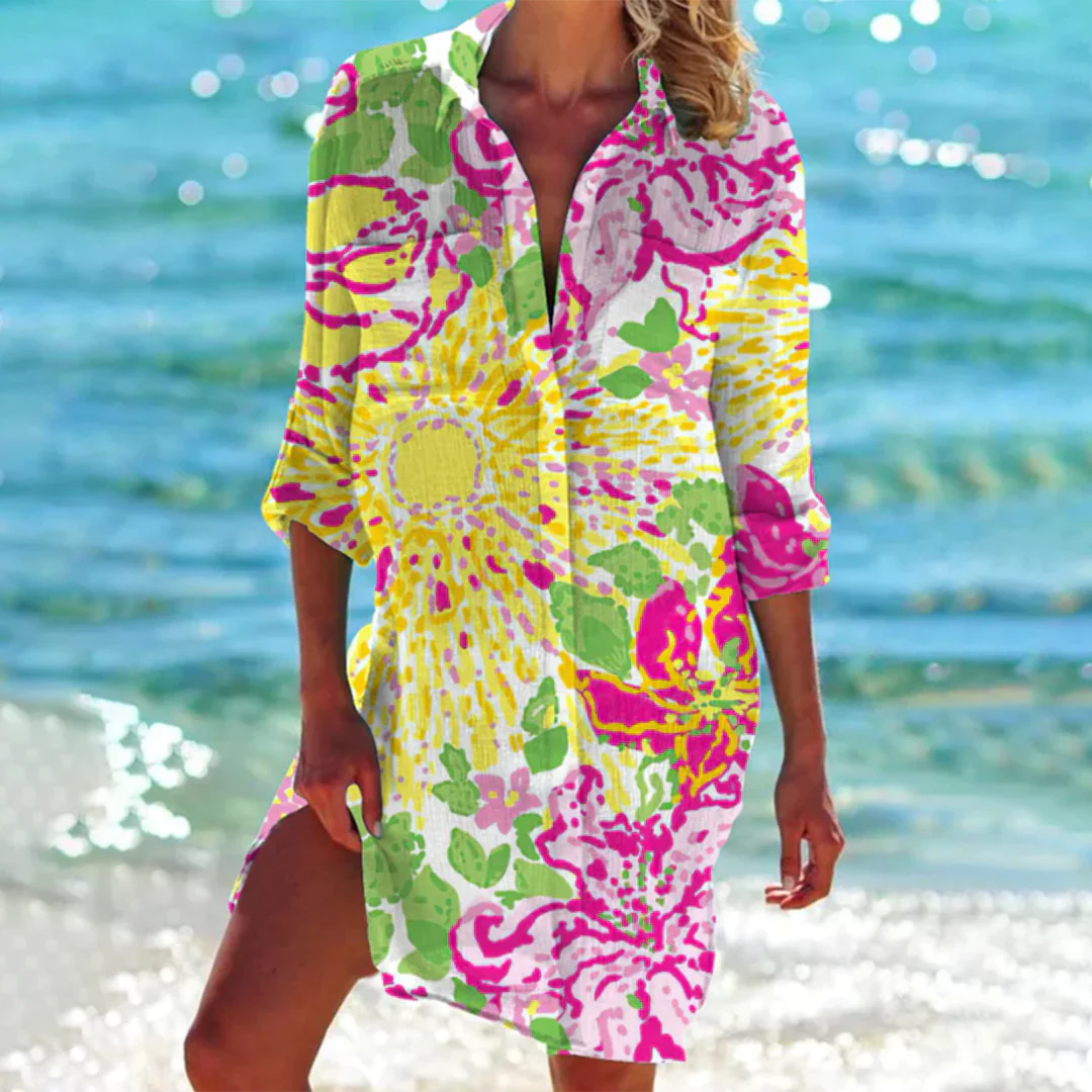Catherine - Summery Shirt Dress
