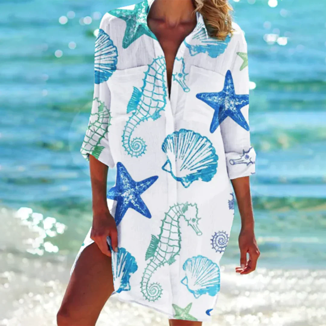 Catherine - Summery Shirt Dress