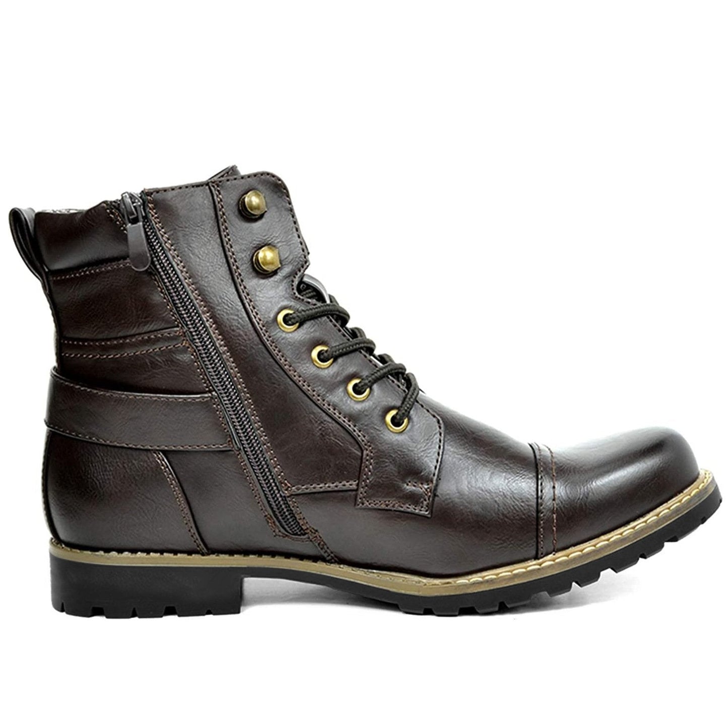 Genuine Leather Motorcycle Boots - Rhion