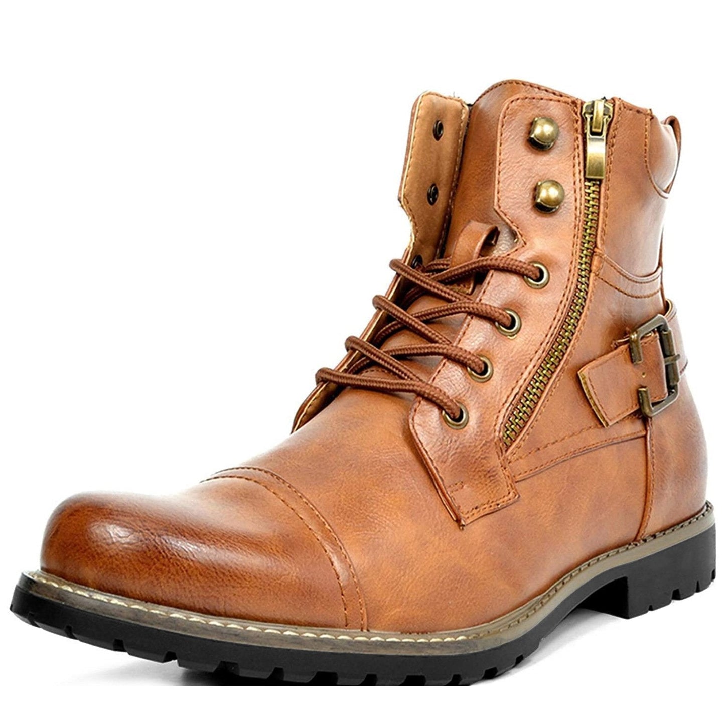 Genuine Leather Motorcycle Boots - Rhion