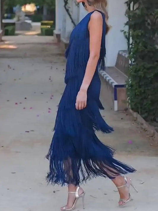 Fringed Dress - Andaluz