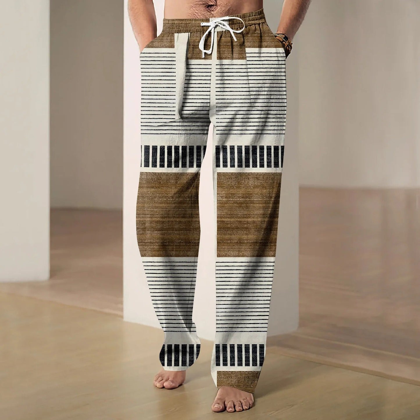 Martin - Cotton-linen Trousers for Men