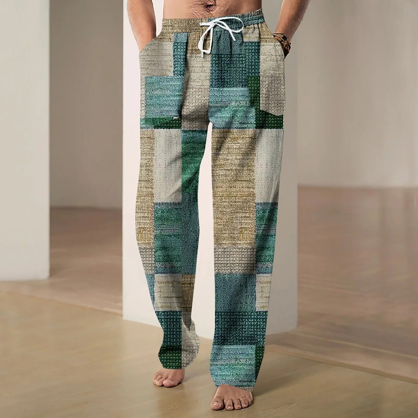 Martin - Cotton-linen Trousers for Men